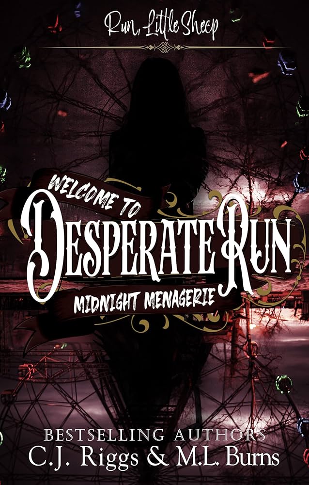 Signed with Black Pages! Desperate Run - C J Riggs