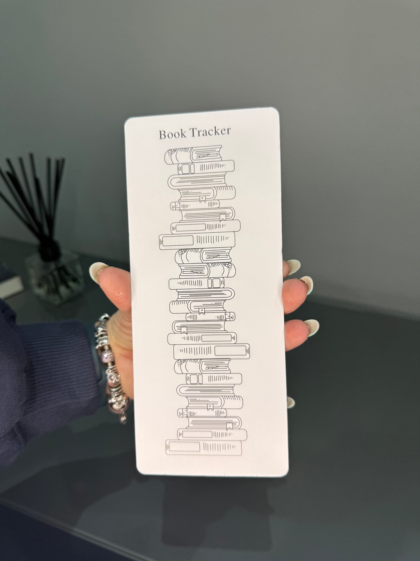 Reading Log And Tracker Bookmark