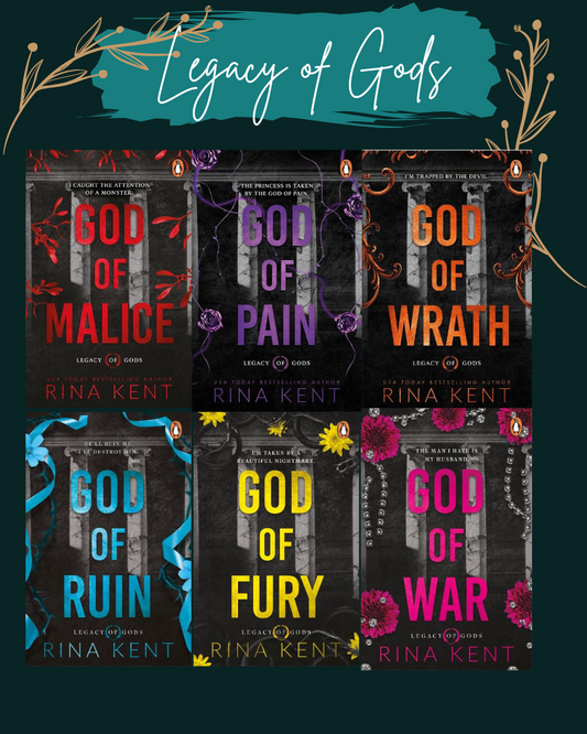 Legacy Of God Series By Rina Kent  - Bundle