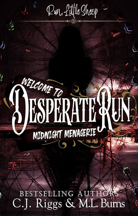 Signed with Black Pages! Desperate Run - C J Riggs