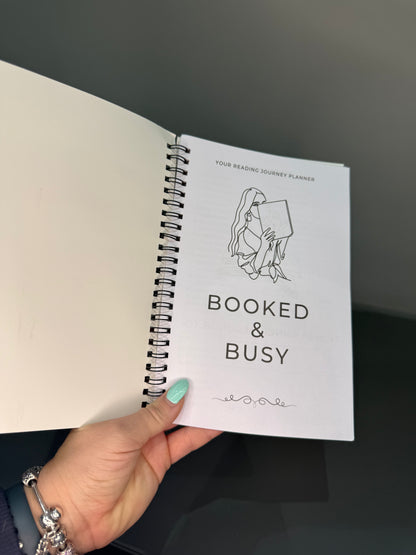 Reading Planner Notebook