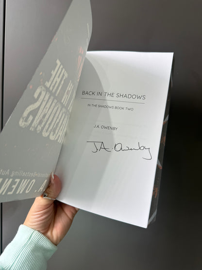 Back In The Shadows - J. A Owenby - Signed & Sprayed Edges
