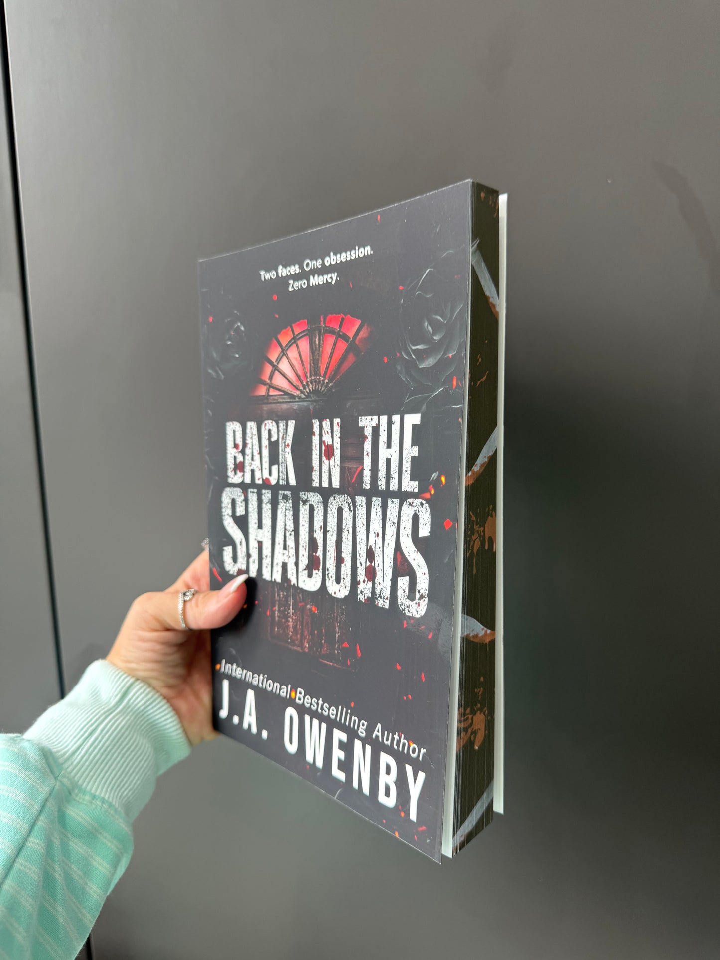 Back In The Shadows - J. A Owenby - Signed & Sprayed Edges