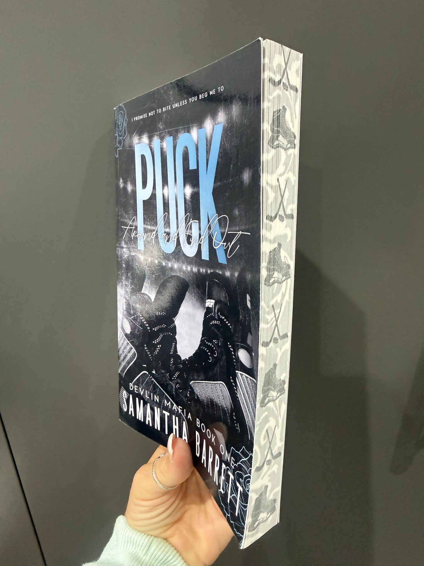 Puck Around And Find Out - Samantha Barrett - Signed Bookplate & Sprayed Edge