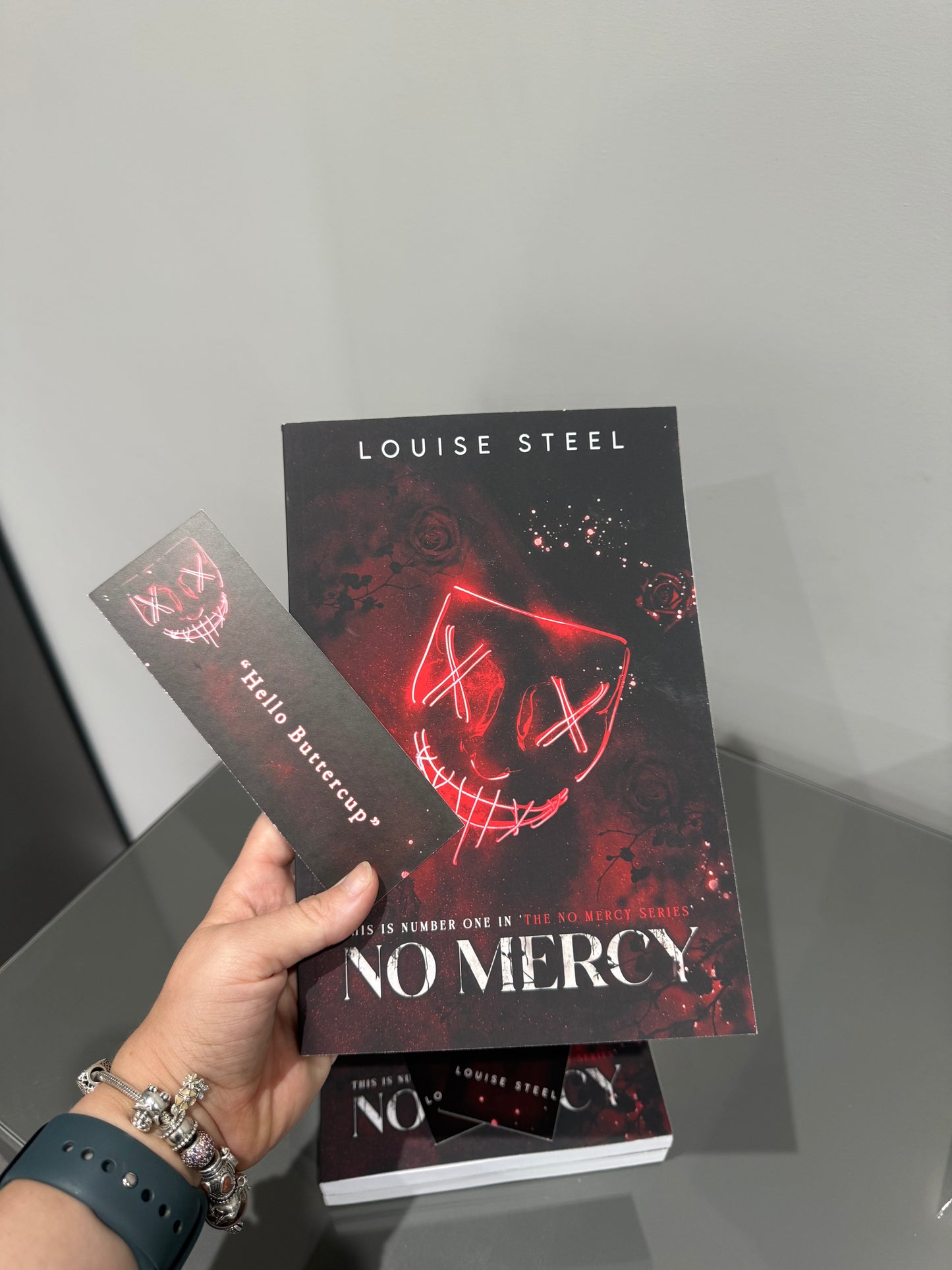 No Mercy - Louise Steel - Signed Copy With Bookmark