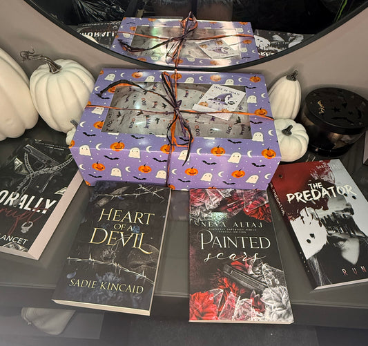 Pre-Order! 🎃 Dark Romance Book Boo Box 📦 | 4-Book Bespoke Mystery Bundle 👻
