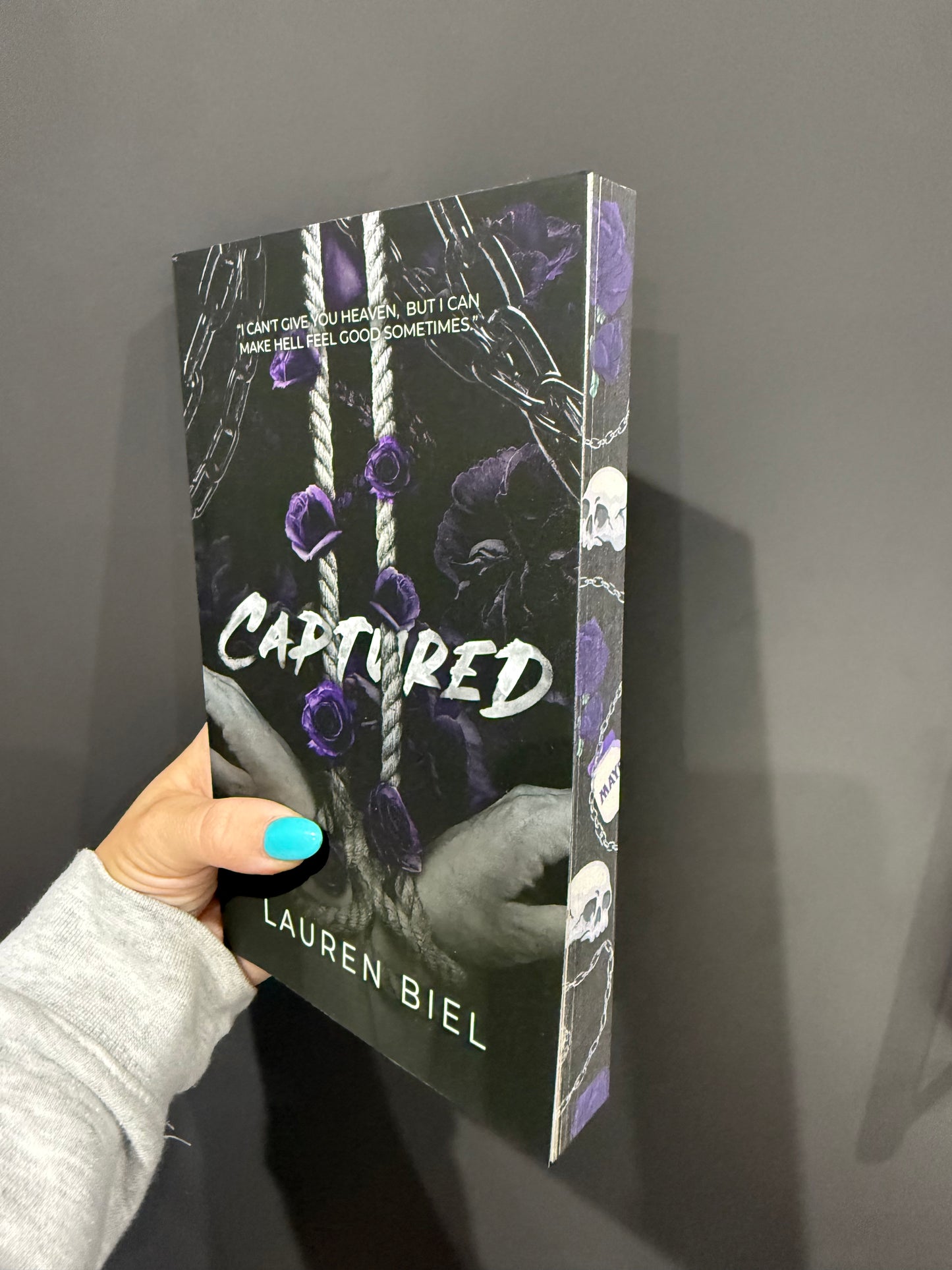 Captured - Lauren Biel Sprayed Edge with signed bookplate