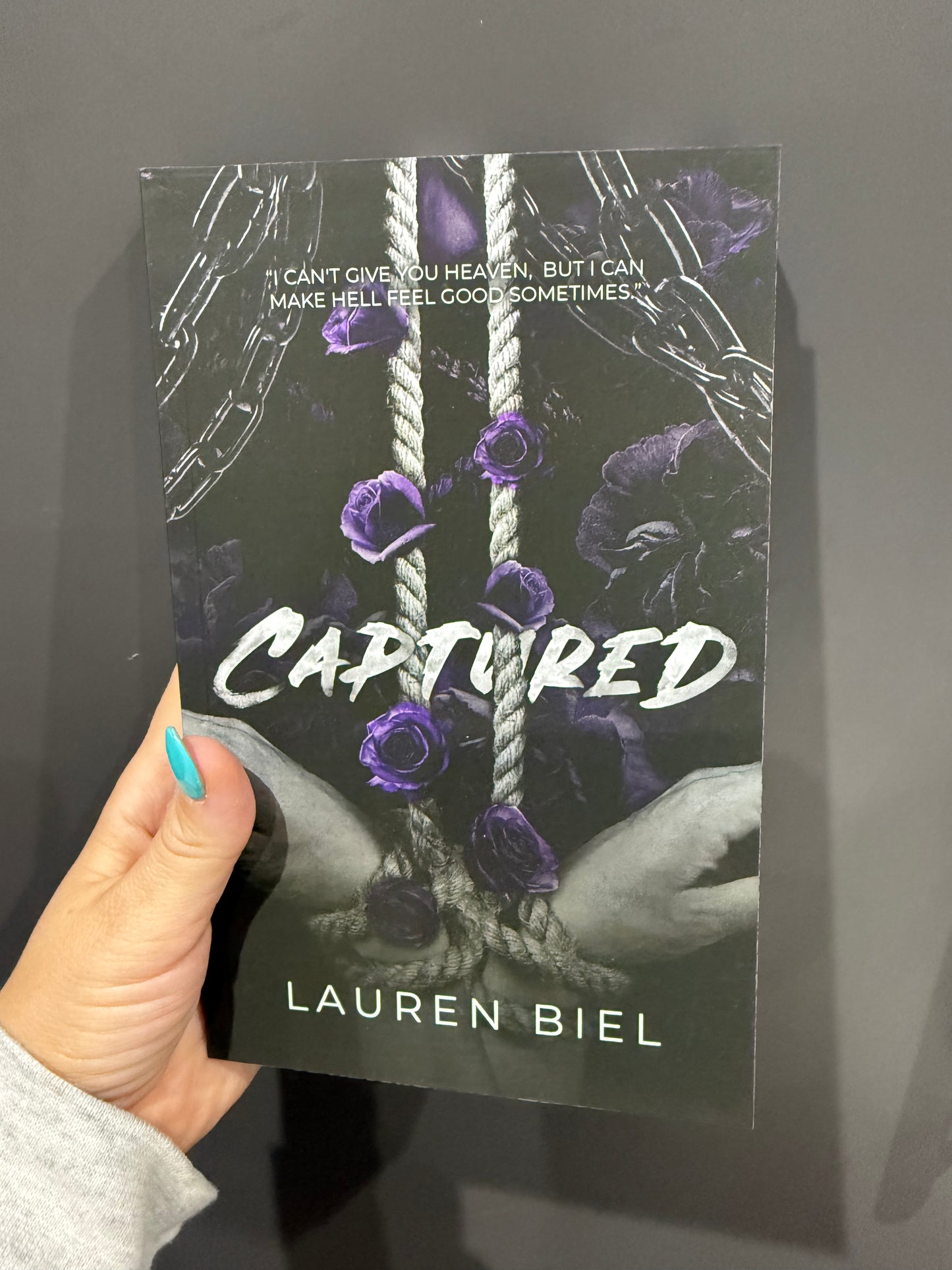 Captured - Lauren Biel Sprayed Edge with signed bookplate