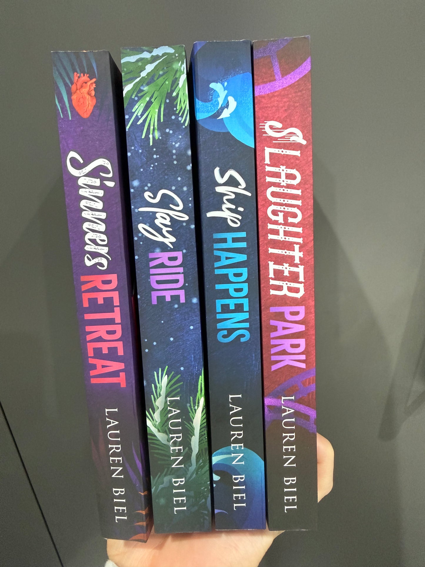 Slaycation Series - Lauren Biel Sprayed Edges with signed bookplates